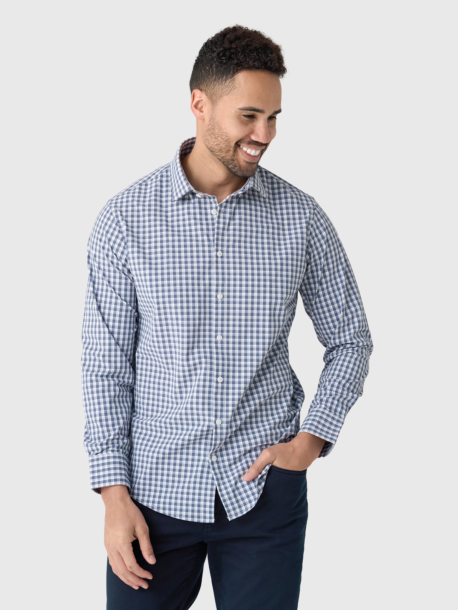 Mizzen+Main Men's Trim Leeward Dress Shirt