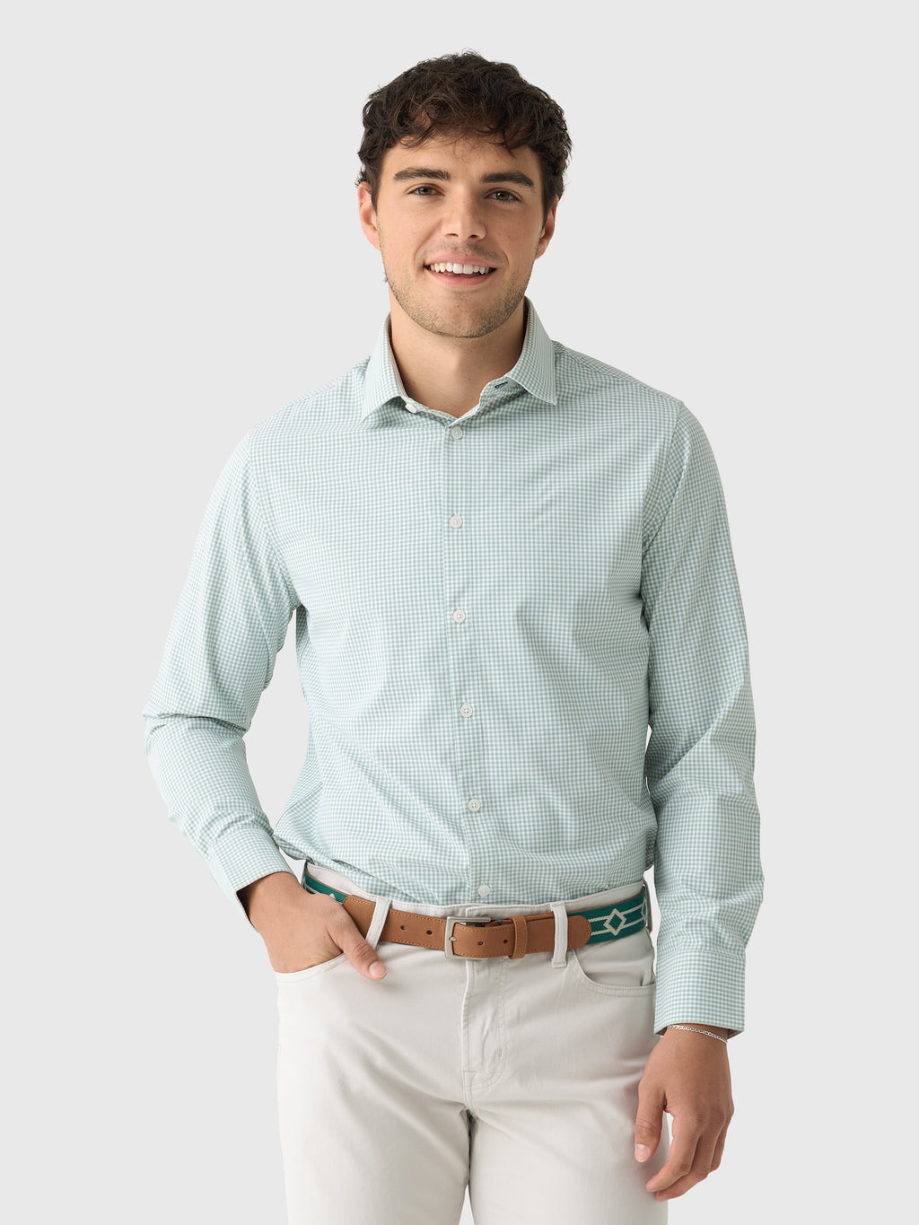 Mizzen+Main Men's Trim Leeward Dress Shirt