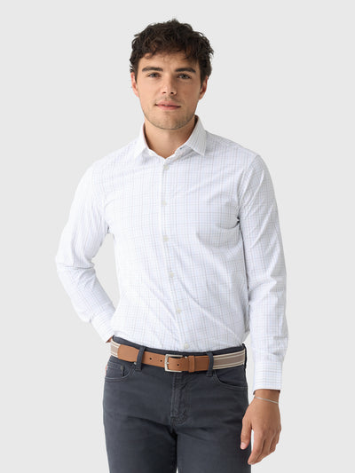 Mizzen+Main Men's Trim Leeward Dress Shirt - Saint Bernard