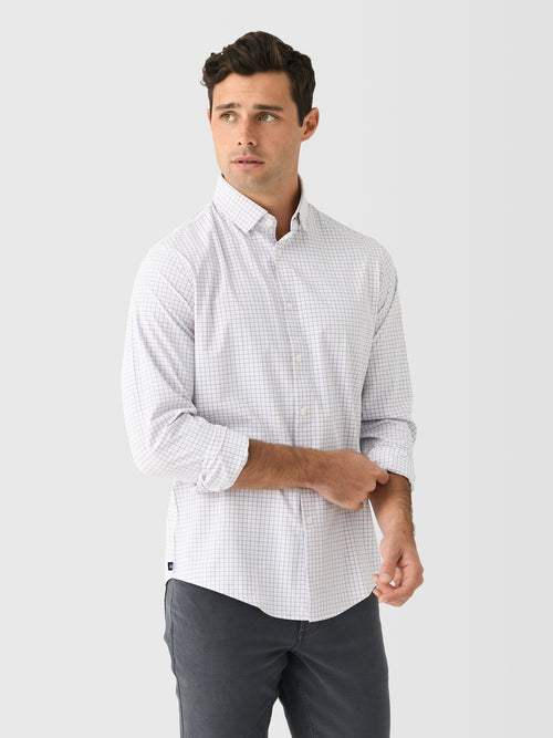 Mizzen+Main Men's Trim Leeward No Tuck Dress Shirt