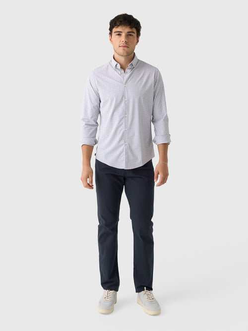 Mizzen+Main Men's Trim Leeward No Tuck Dress Shirt