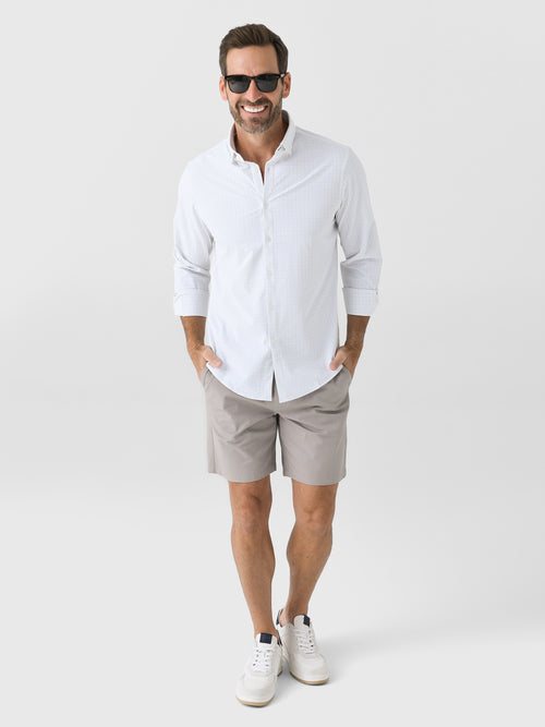 Mizzen+Main Men's Trim Leeward No Tuck Dress Shirt