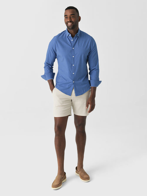 Mizzen+Main Men's Trim Leeward No Tuck Dress Shirt