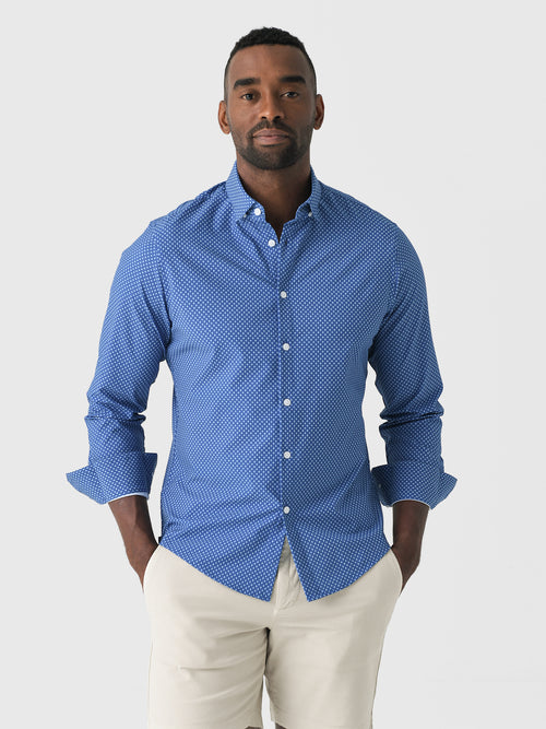 Mizzen+Main Men's Trim Leeward No Tuck Dress Shirt