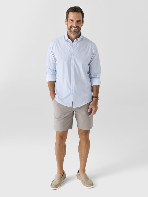 Mizzen+Main Men's Trim Leeward No Tuck Dress Shirt