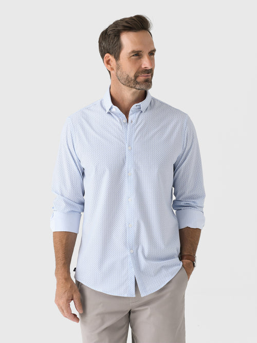 Mizzen+Main Men's Trim Leeward No Tuck Dress Shirt