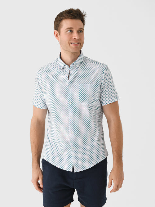 Mizzen+Main Men's Trim Leeward Short Sleeve Dress Shirt