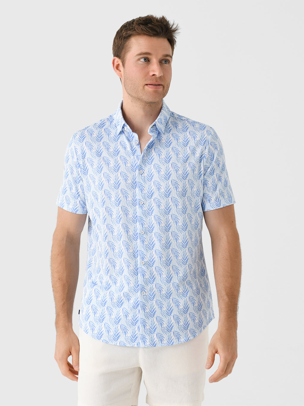 Mizzen+Main Men's Trim Halyard Button-Down Shirt - Saint Bernard