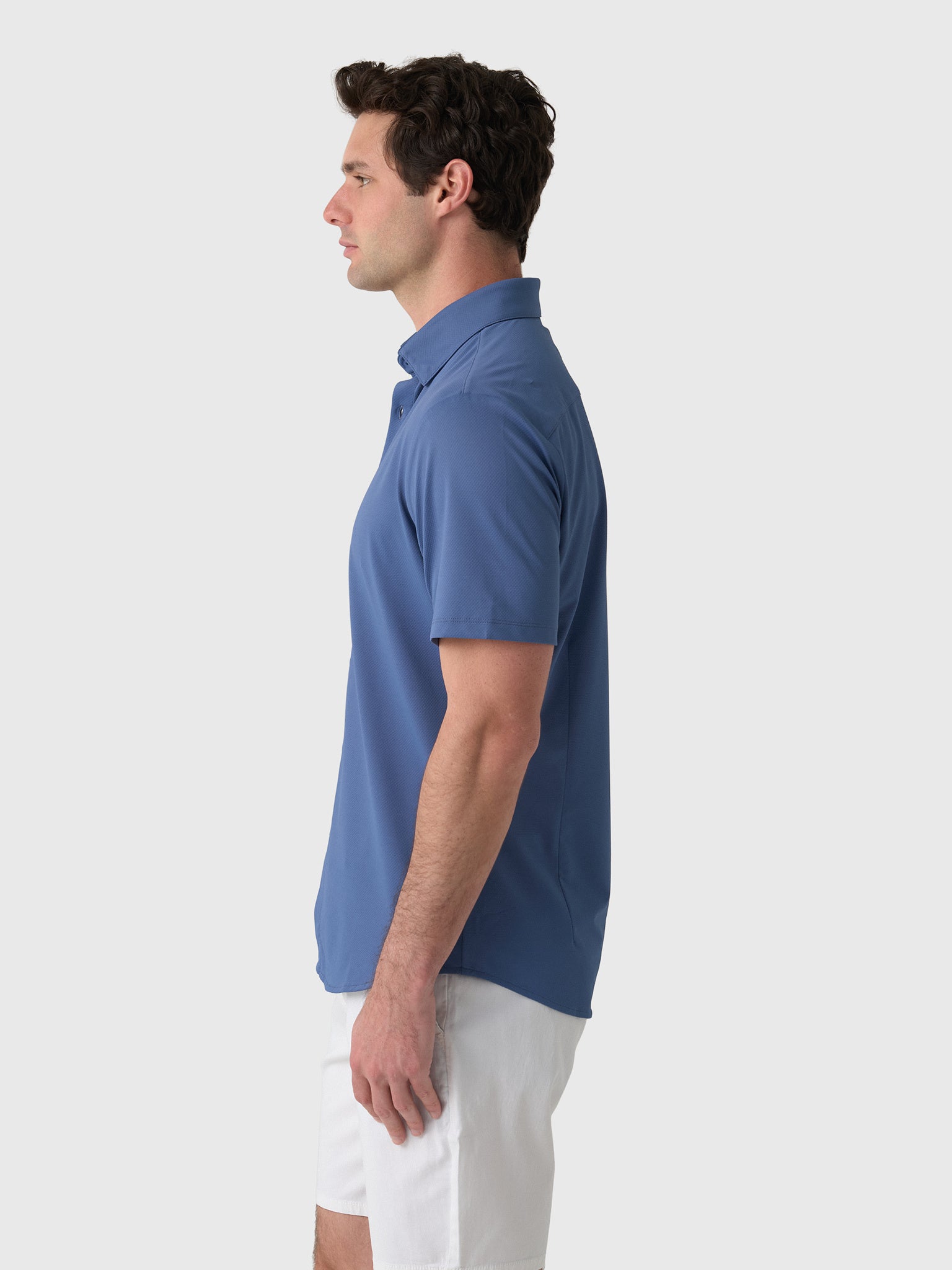 Mizzen+Main Men's Trim Halyard Short Sleeve Dress Shirt - Saint Bernard