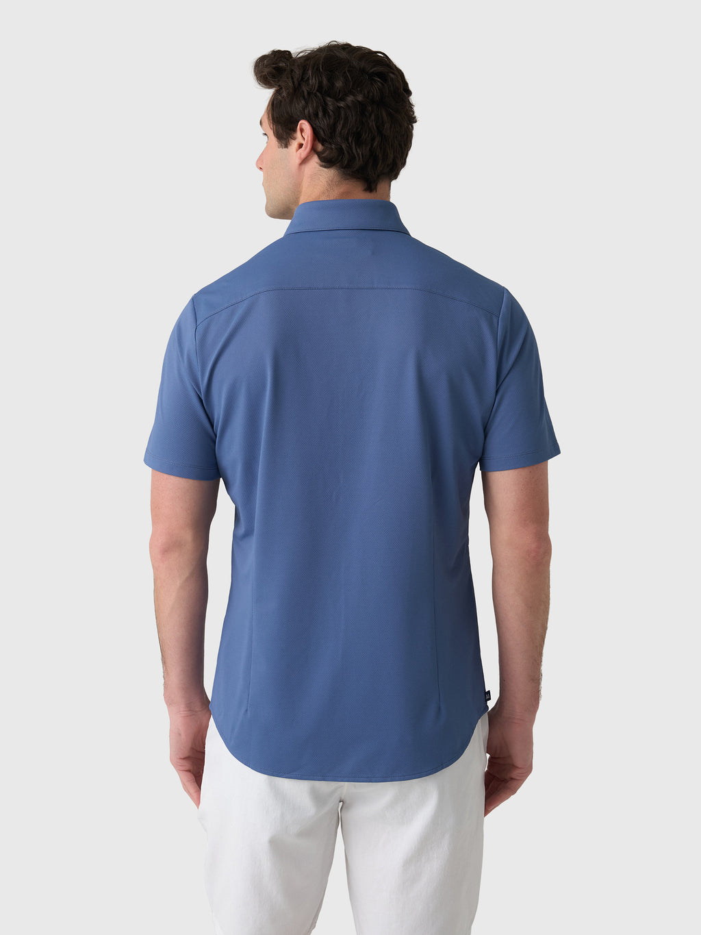 Mizzen+Main Men's Trim Halyard Short Sleeve Dress Shirt - Saint Bernard