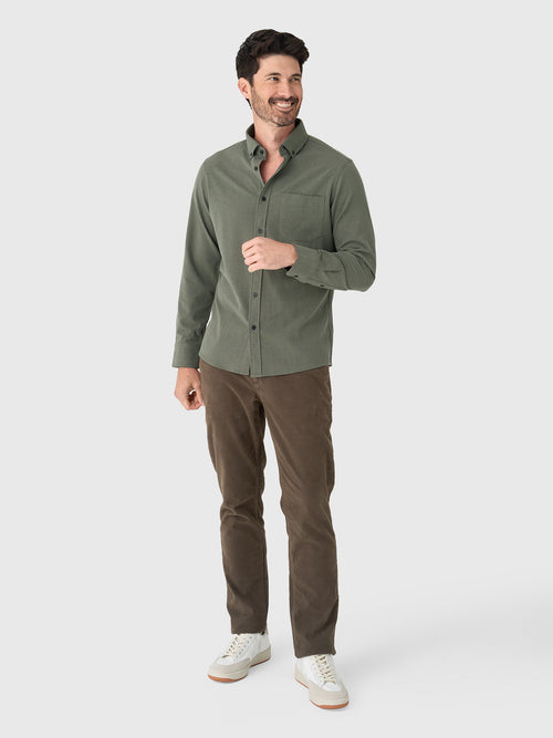 Mizzen+Main Men's Trim City Flannel