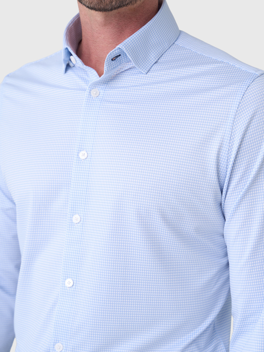 Mizzen+Main Men's Trim Halyard Long Sleeve Dress Shirt - Saint Bernard