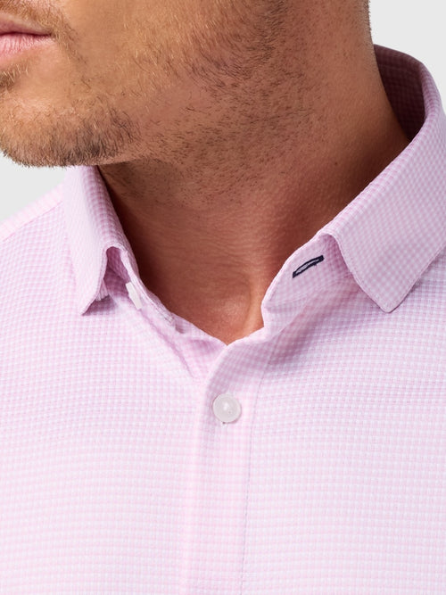 Mizzen+Main Men's Trim Halyard Long Sleeve Dress Shirt