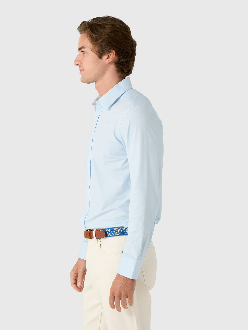 Mizzen+Main Men's Trim Newport Dress Shirt - Saint Bernard