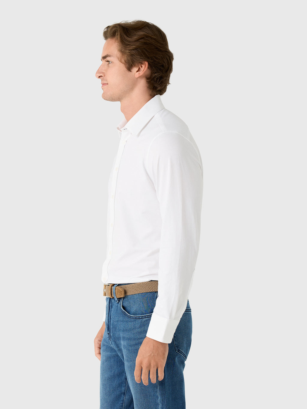 Mizzen+Main Men's Trim Newport Dress Shirt - Saint Bernard