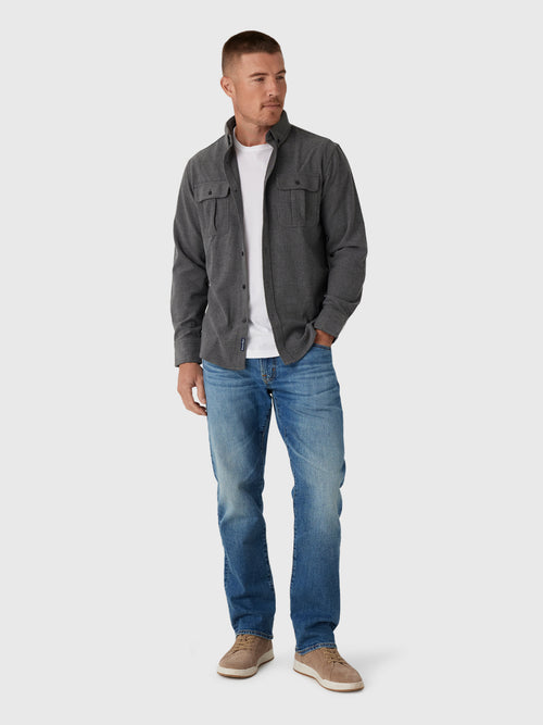 Mizzen+Main Men's Upstate Flannel - Saint Bernard