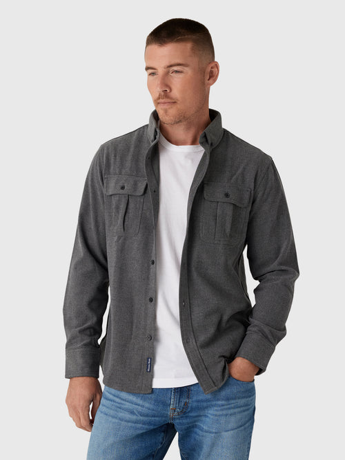 Mizzen+Main Men's Upstate Flannel - Saint Bernard