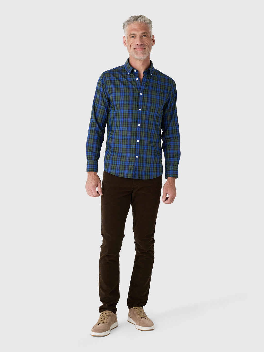 Mizzen+Main Men's Trim Kennedy Dress Shirt - Saint Bernard