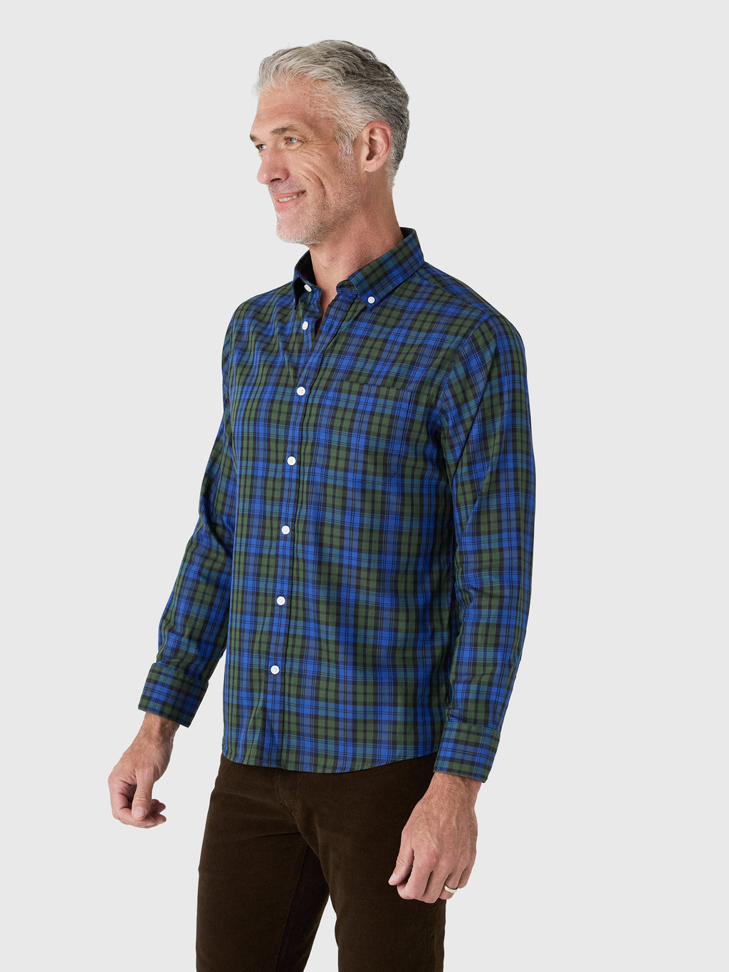 Mizzen+Main Men's Trim Kennedy Dress Shirt - Saint Bernard