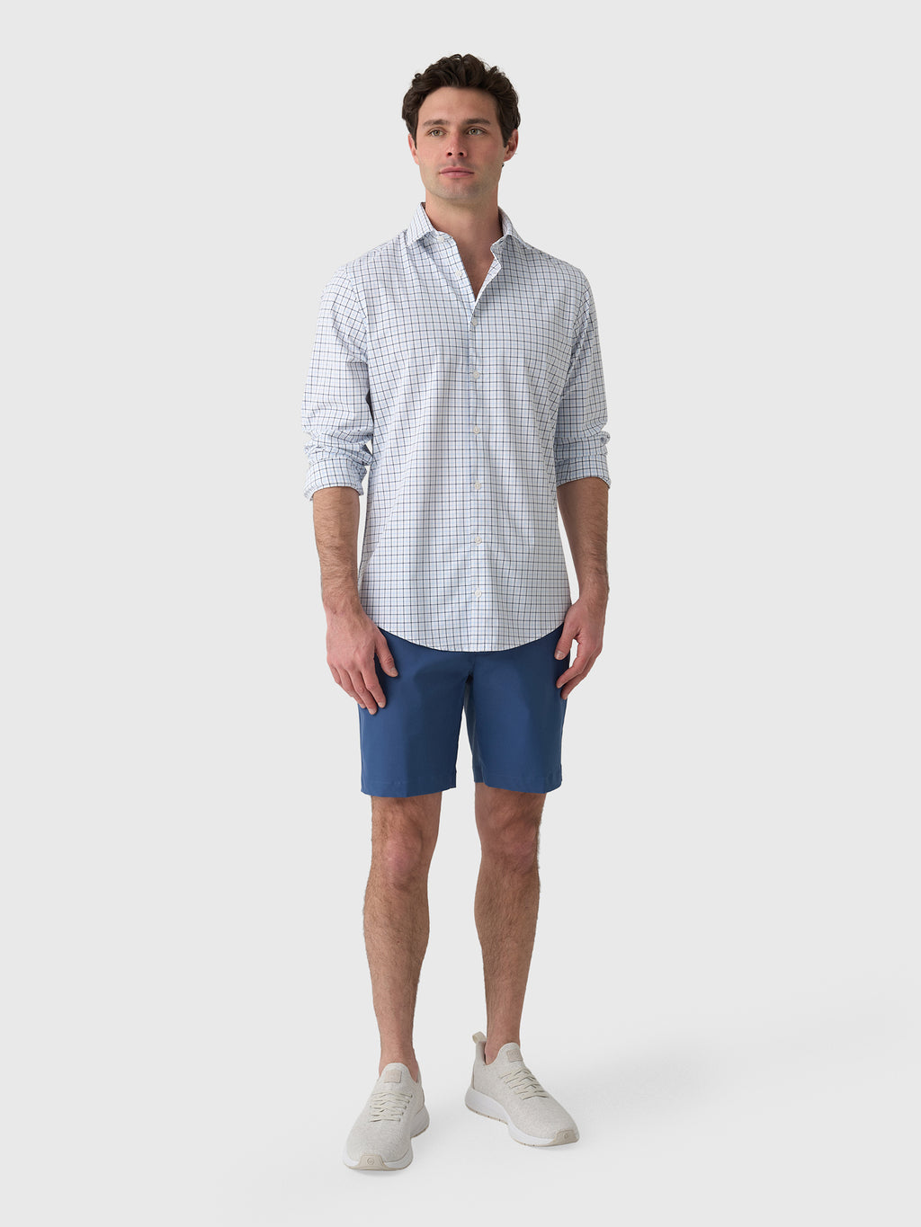 Mizzen+Main Men's Trim Leeward Dress Shirt - Saint Bernard