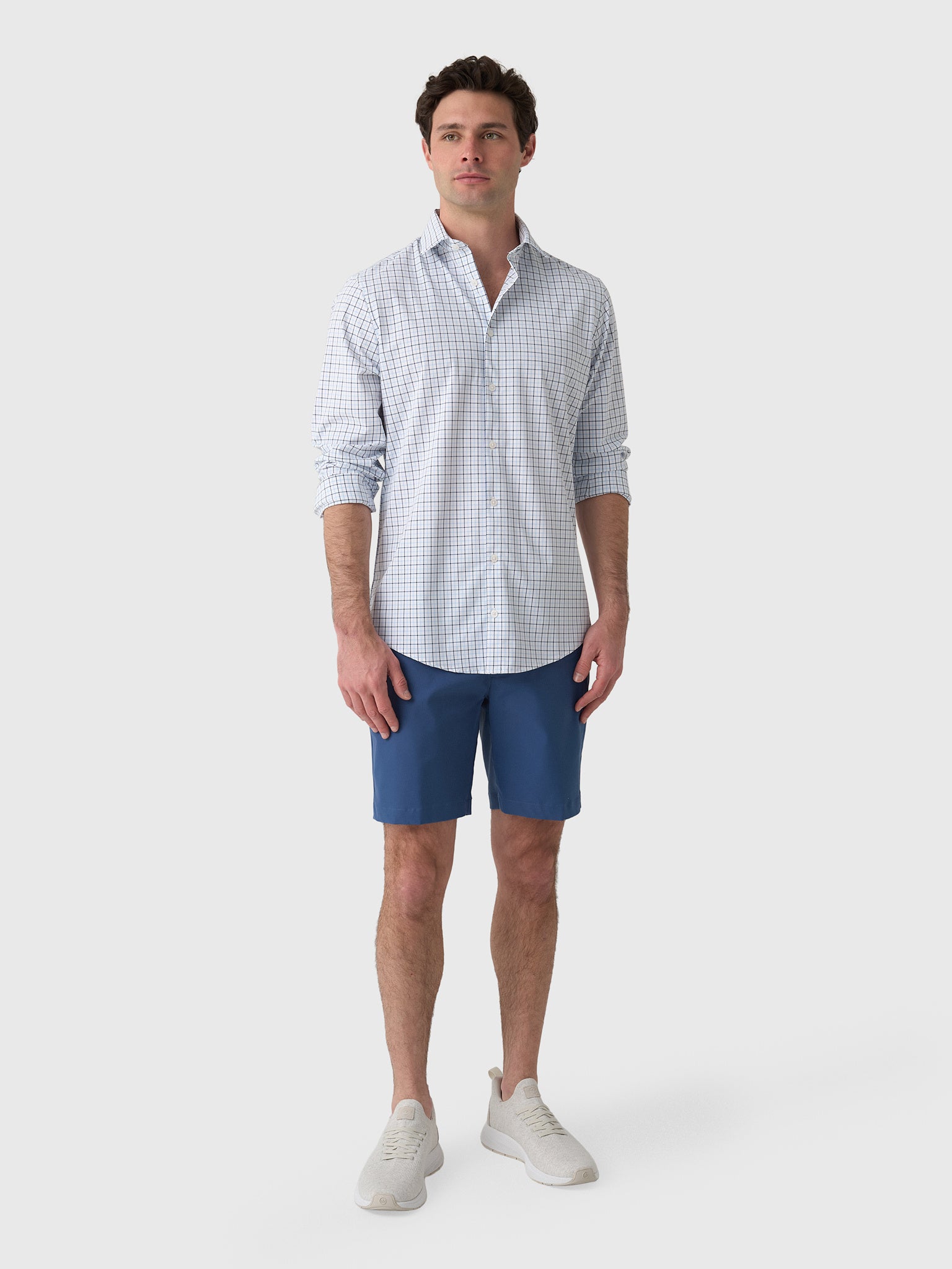 Mizzen+Main Men's Trim Leeward Dress Shirt - Saint Bernard