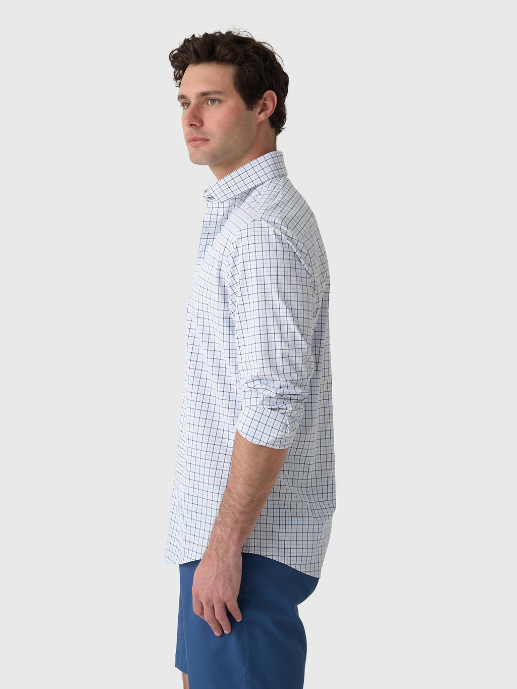 Mizzen+Main Men's Trim Leeward Dress Shirt - Saint Bernard