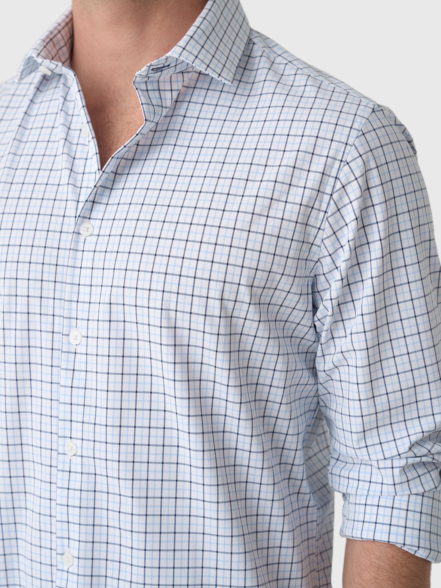 Mizzen+Main Men's Trim Leeward Dress Shirt - Saint Bernard