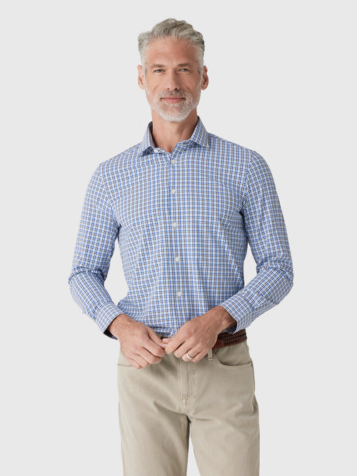 Mizzen+Main Men's Trim Leeward Dress Shirt - Saint Bernard