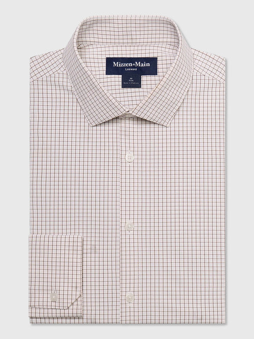 Mizzen+Main Men's Trim Leeward Dress Shirt - Saint Bernard