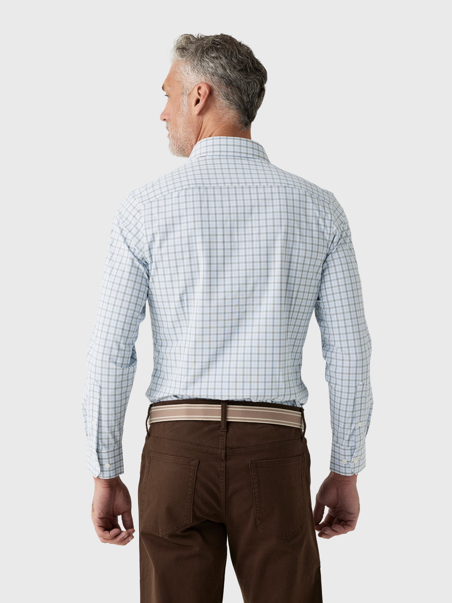 Mizzen+Main Men's Trim Leeward Dress Shirt - Saint Bernard