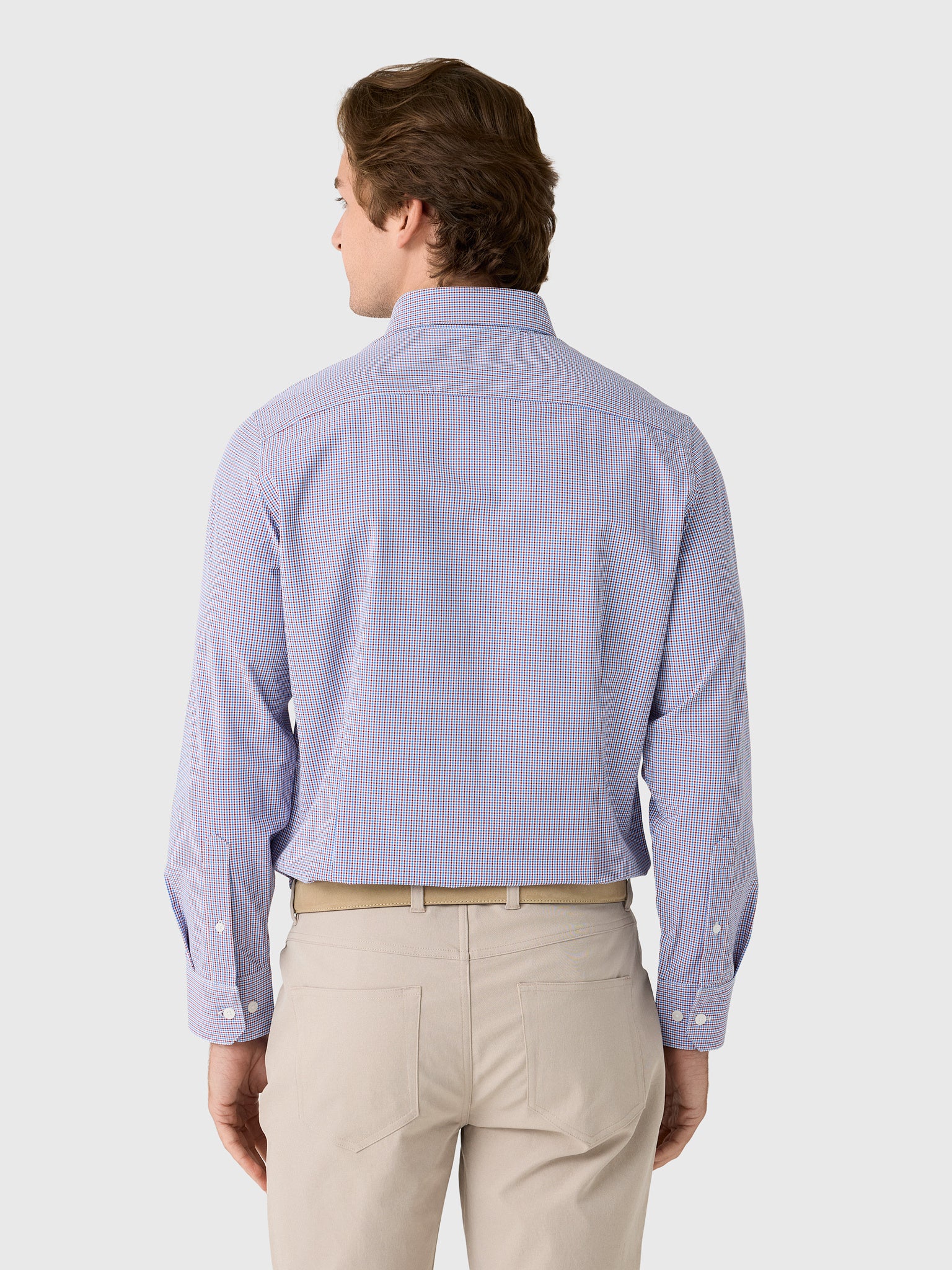 Mizzen+Main Men's Trim Leeward Dress Shirt - Saint Bernard