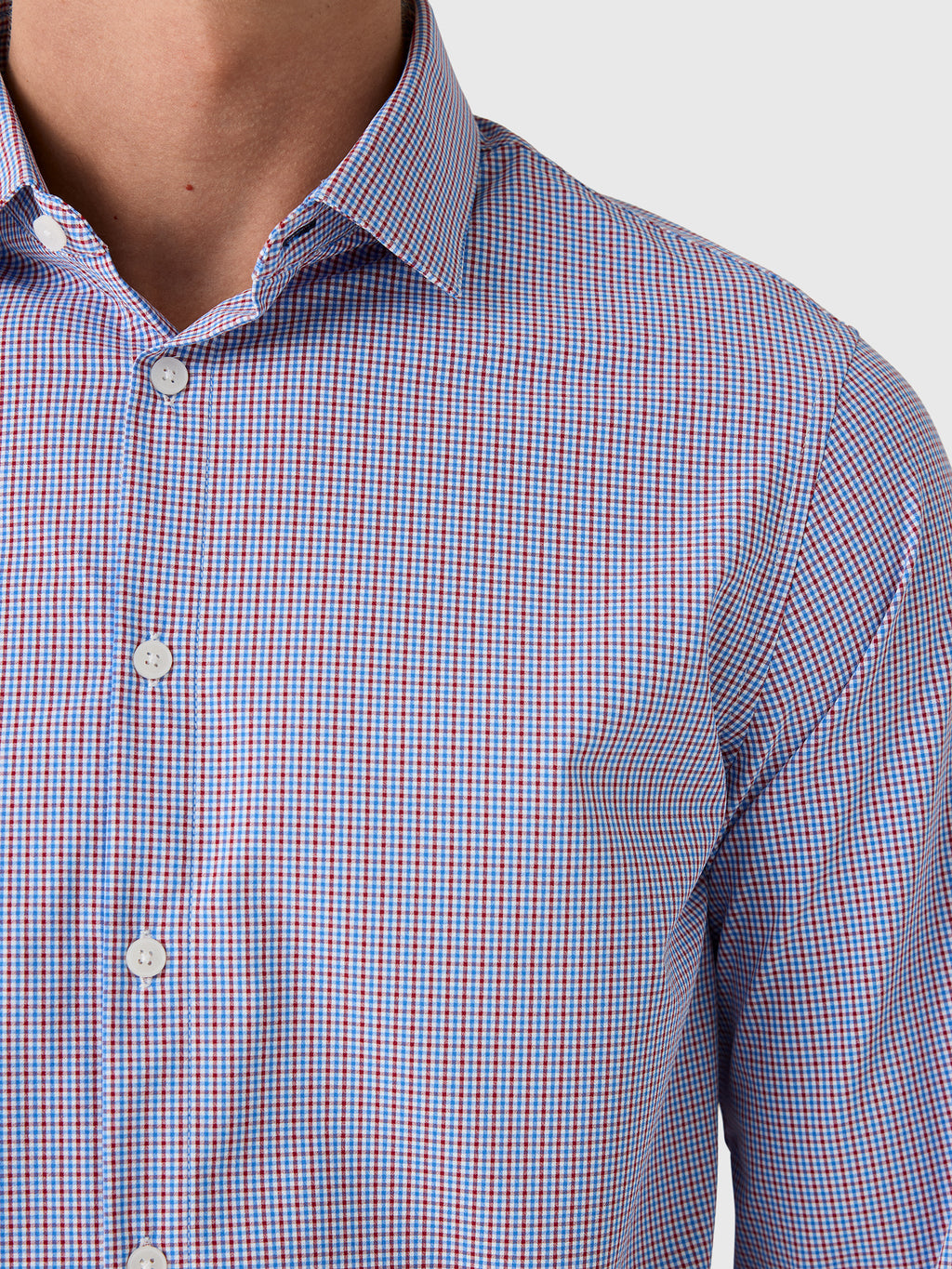 Mizzen+Main Men's Trim Leeward Dress Shirt - Saint Bernard