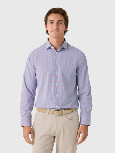 Mizzen+Main Men's Trim Leeward Dress Shirt - Saint Bernard
