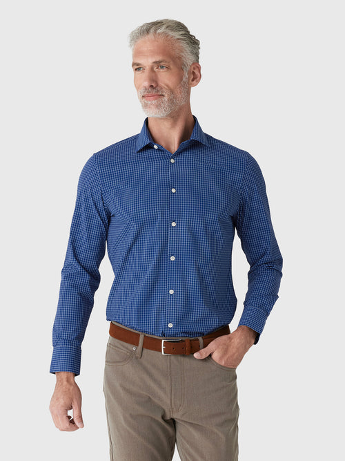 Mizzen+Main Men's Trim Leeward Dress Shirt - Saint Bernard