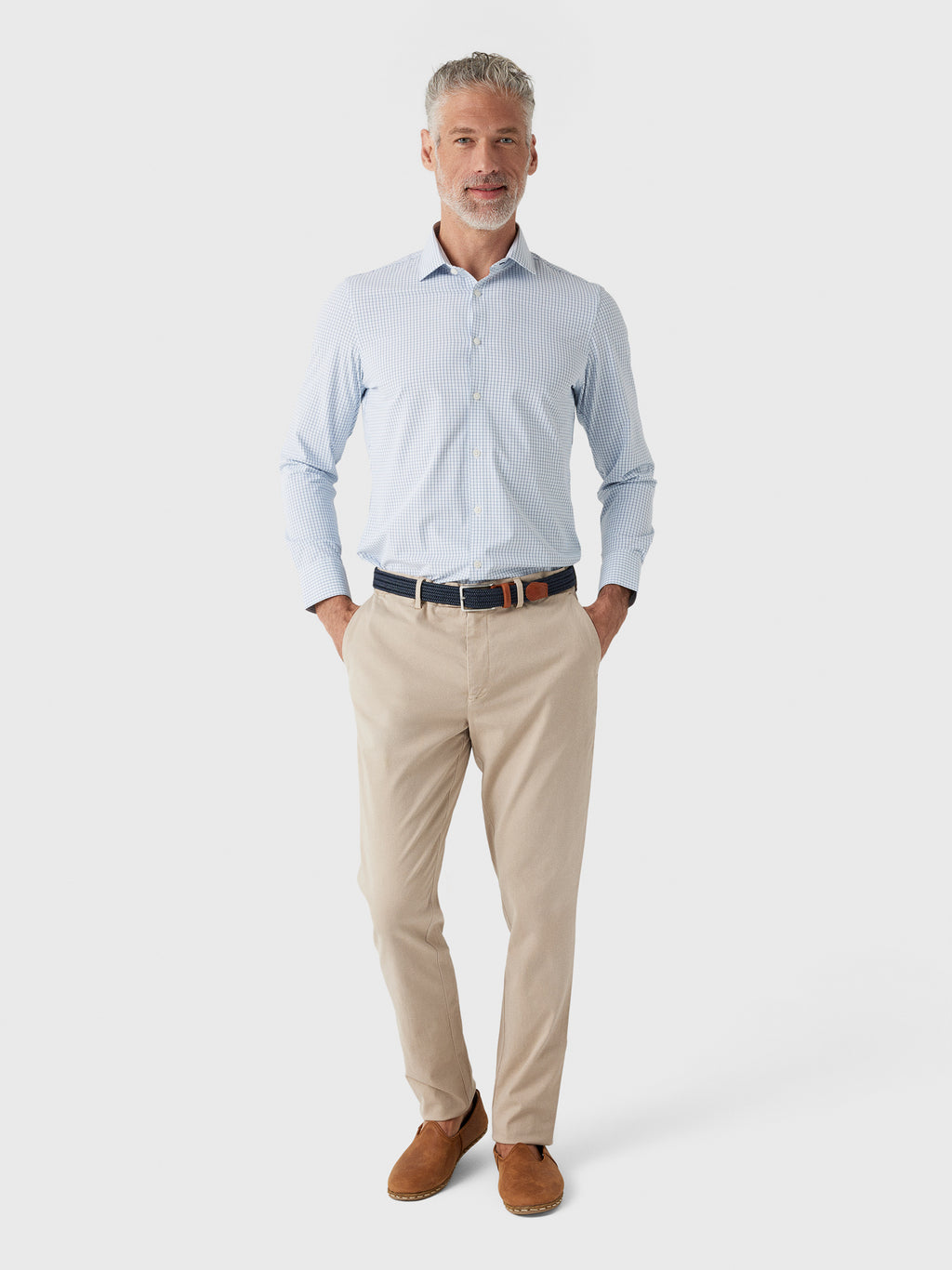 Mizzen+Main Men's Trim Leeward Dress Shirt
