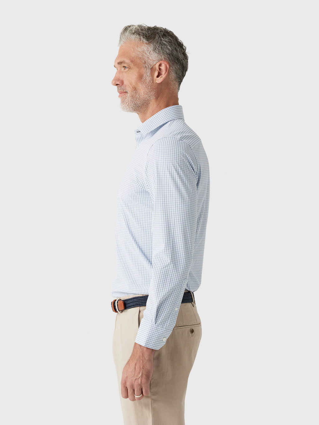 Mizzen+Main Men's Trim Leeward Dress Shirt