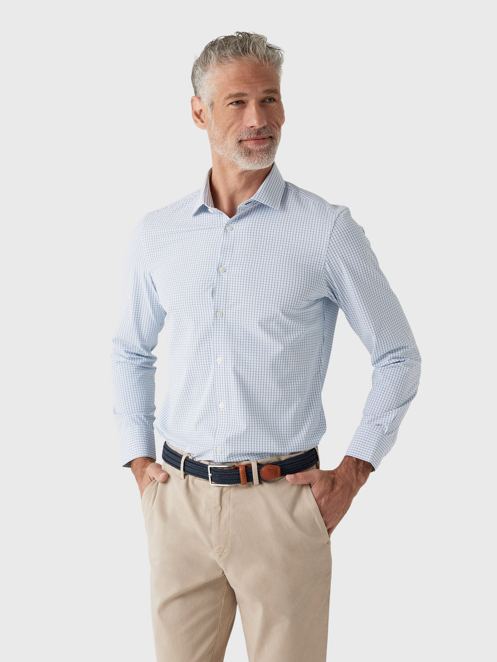 Mizzen+Main Men's Trim Leeward Dress Shirt