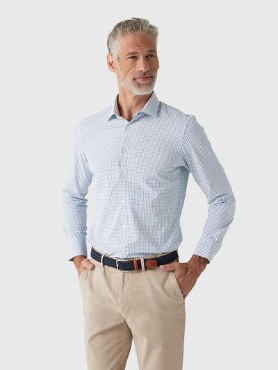 Mizzen+Main Men's Trim Leeward Dress Shirt - Saint Bernard