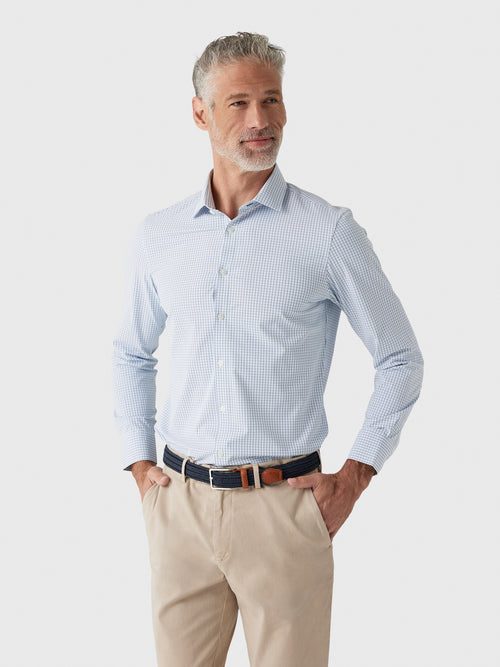 Mizzen+Main Men's Trim Leeward Dress Shirt - Saint Bernard