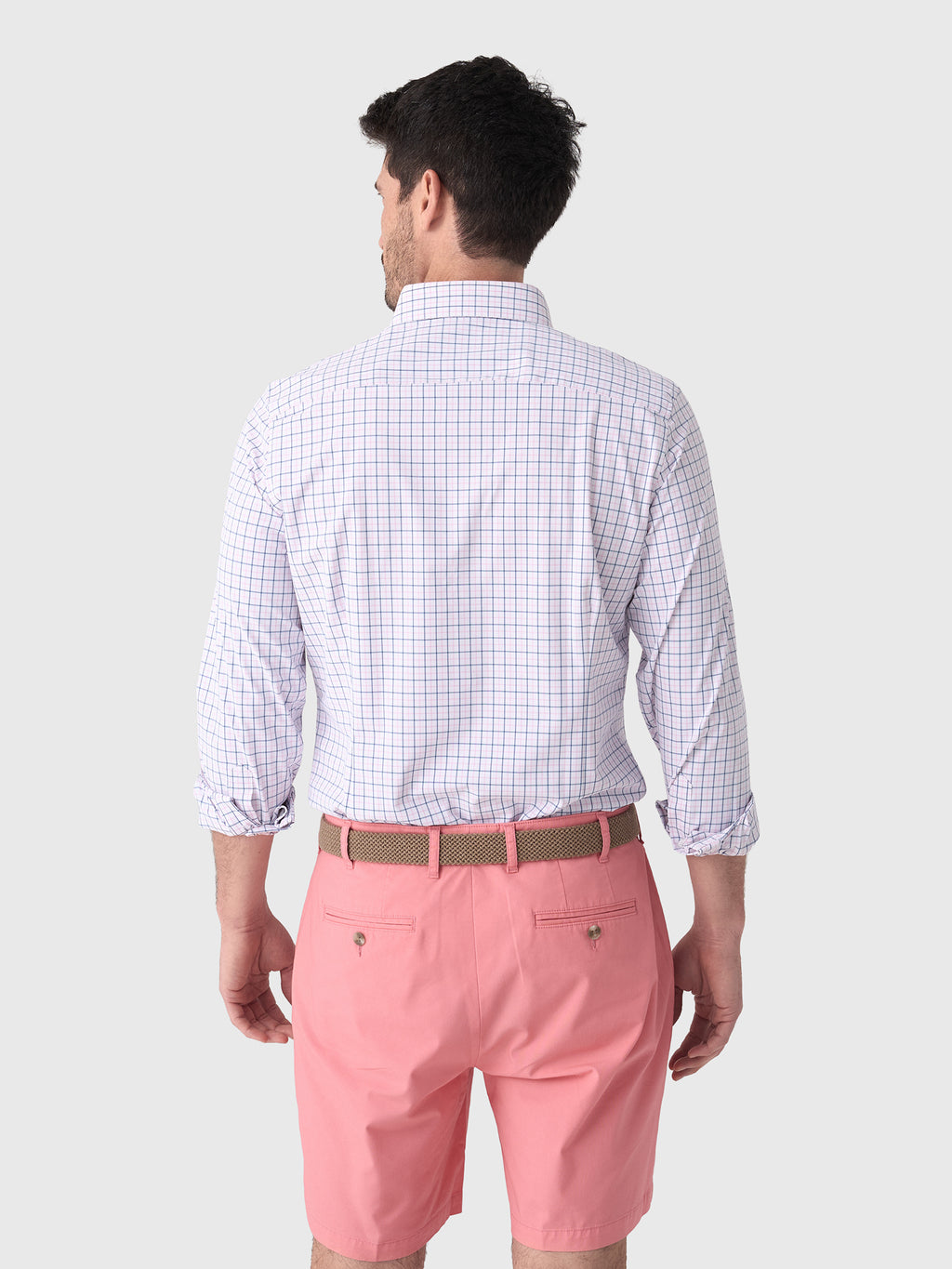 Mizzen+Main Men's Trim Leeward Dress Shirt - Saint Bernard