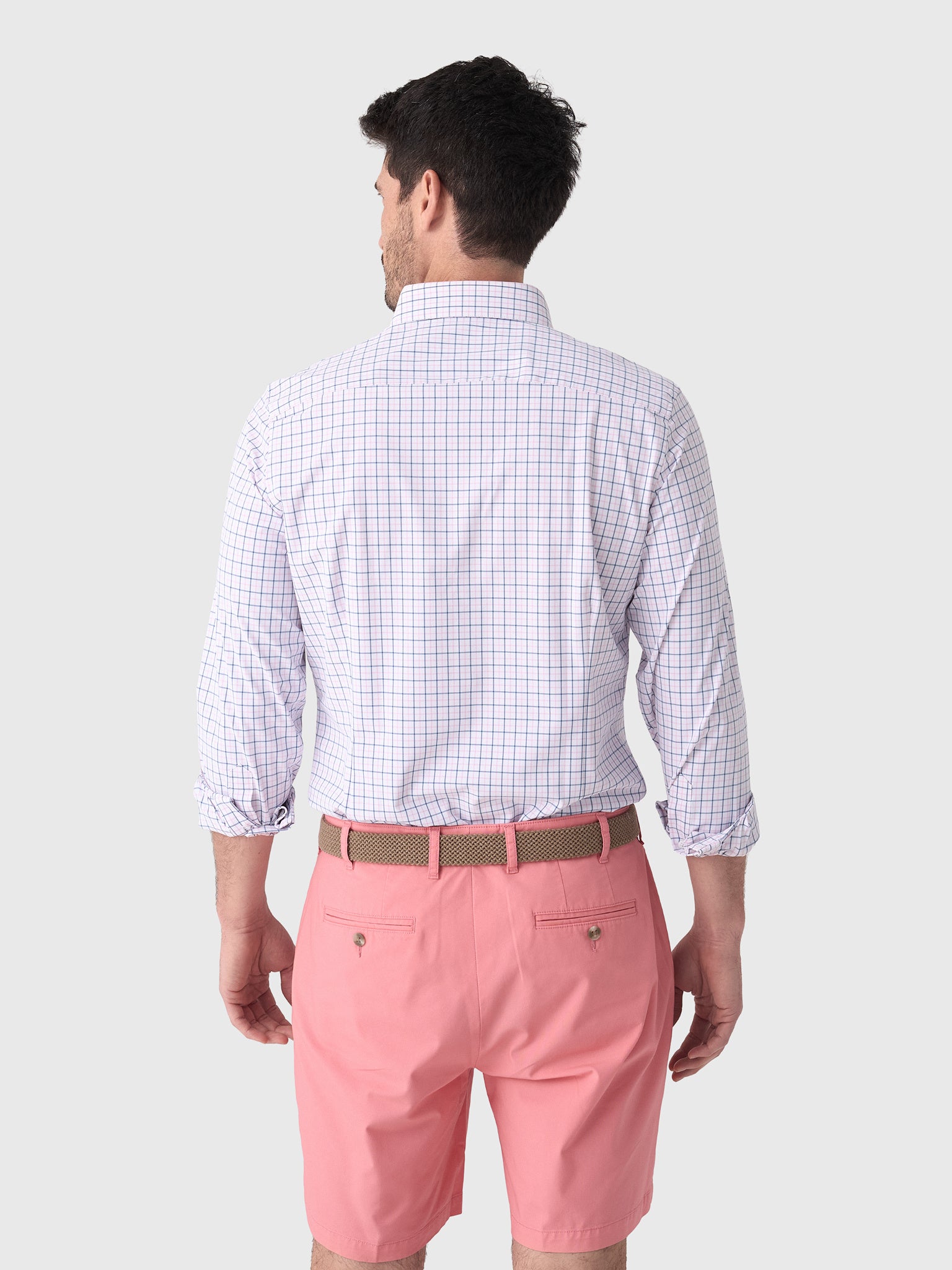 Mizzen+Main Men's Trim Leeward Dress Shirt - Saint Bernard