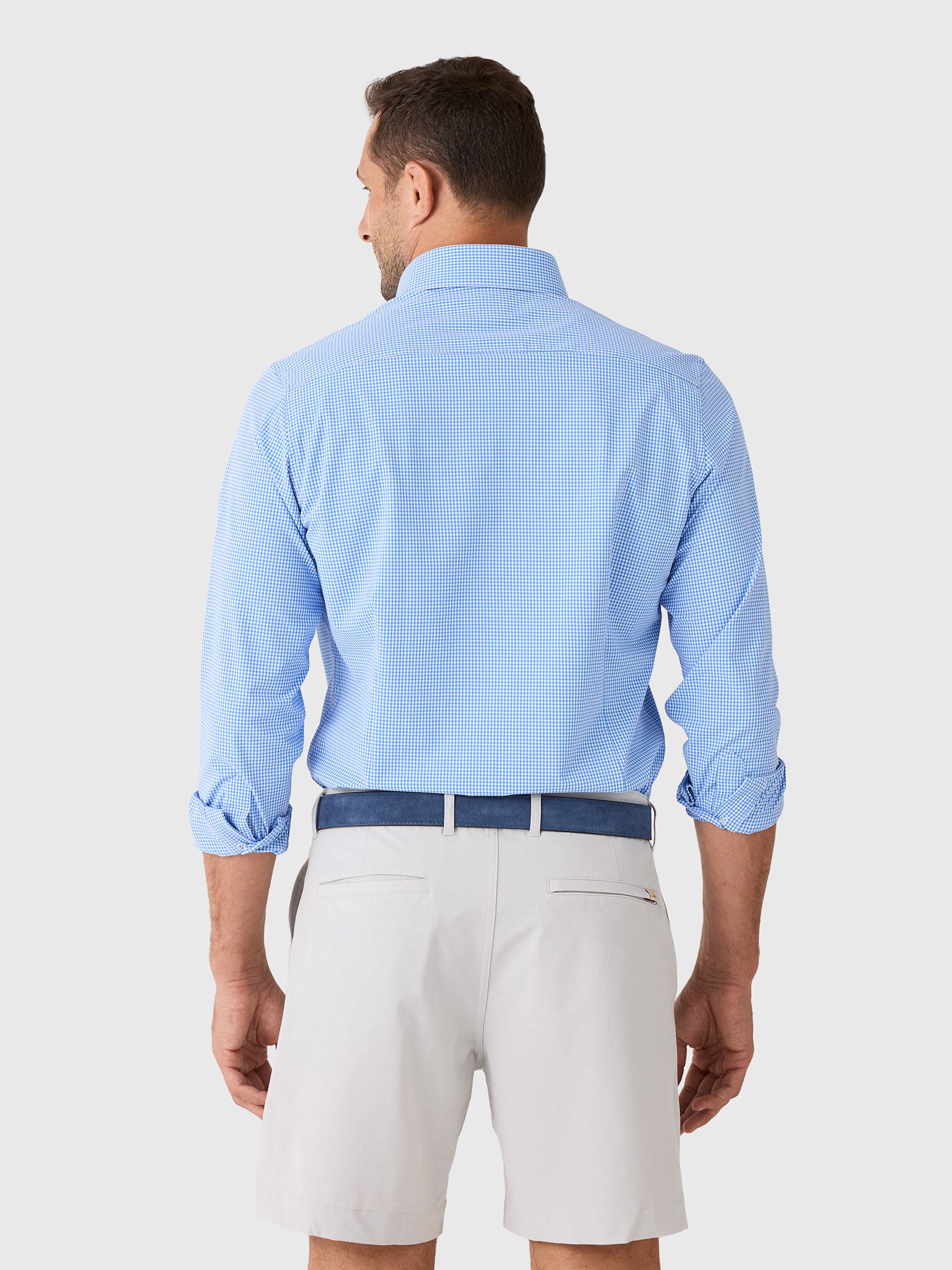 Mizzen+Main Men's Trim Leeward Dress Shirt - Saint Bernard