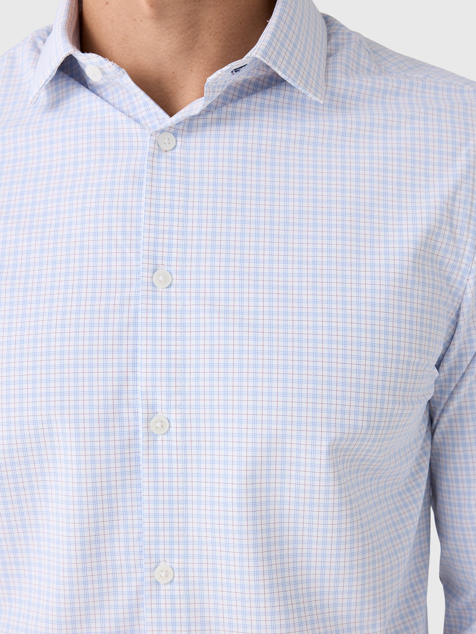 Mizzen+Main Men's Trim Leeward Dress Shirt - Saint Bernard