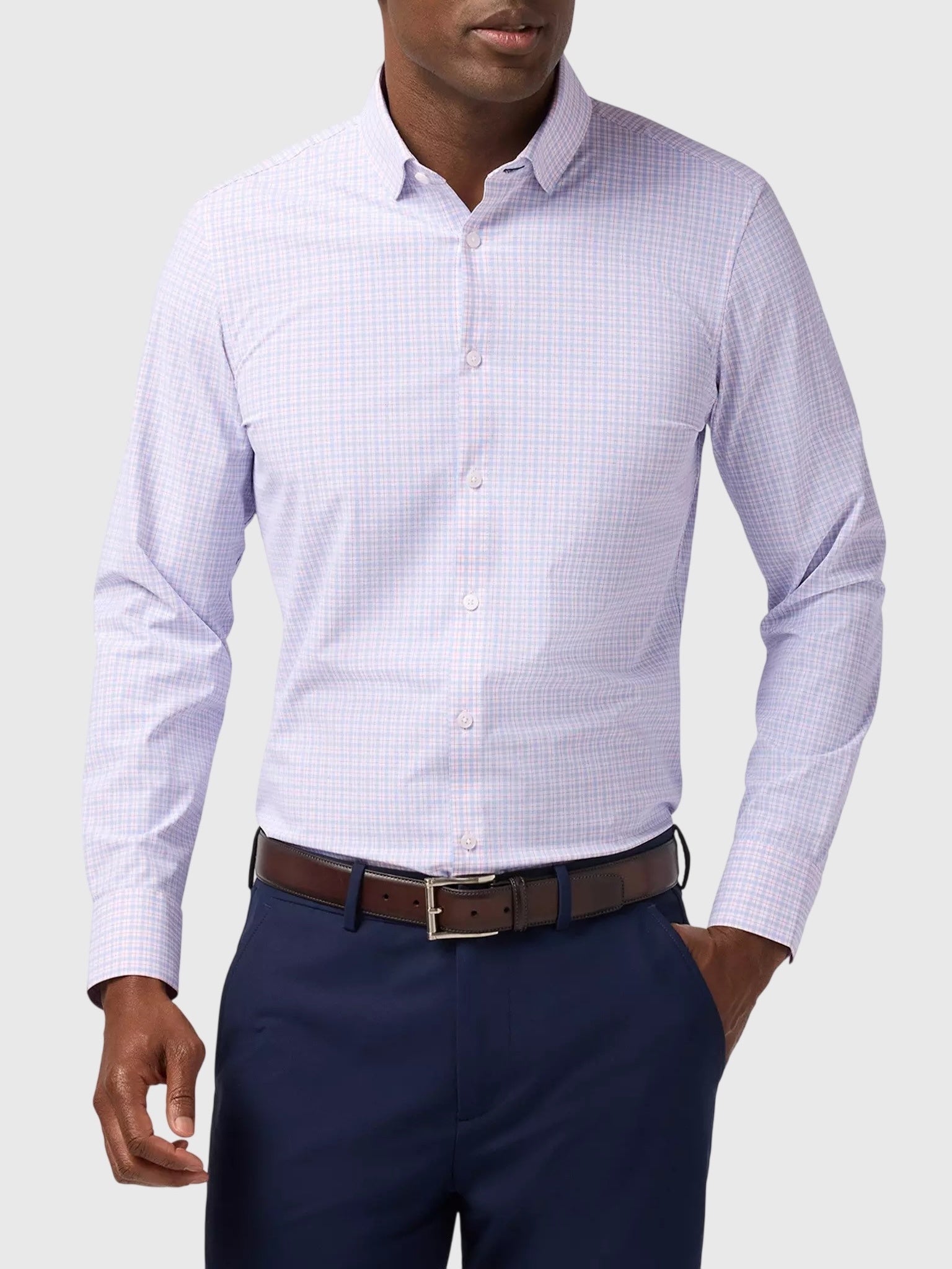 Mizzen+Main Men's Trim Leeward Dress Shirt
