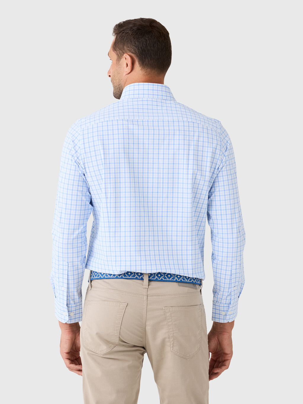Mizzen+Main Men's Trim Leeward Dress Shirt - Saint Bernard