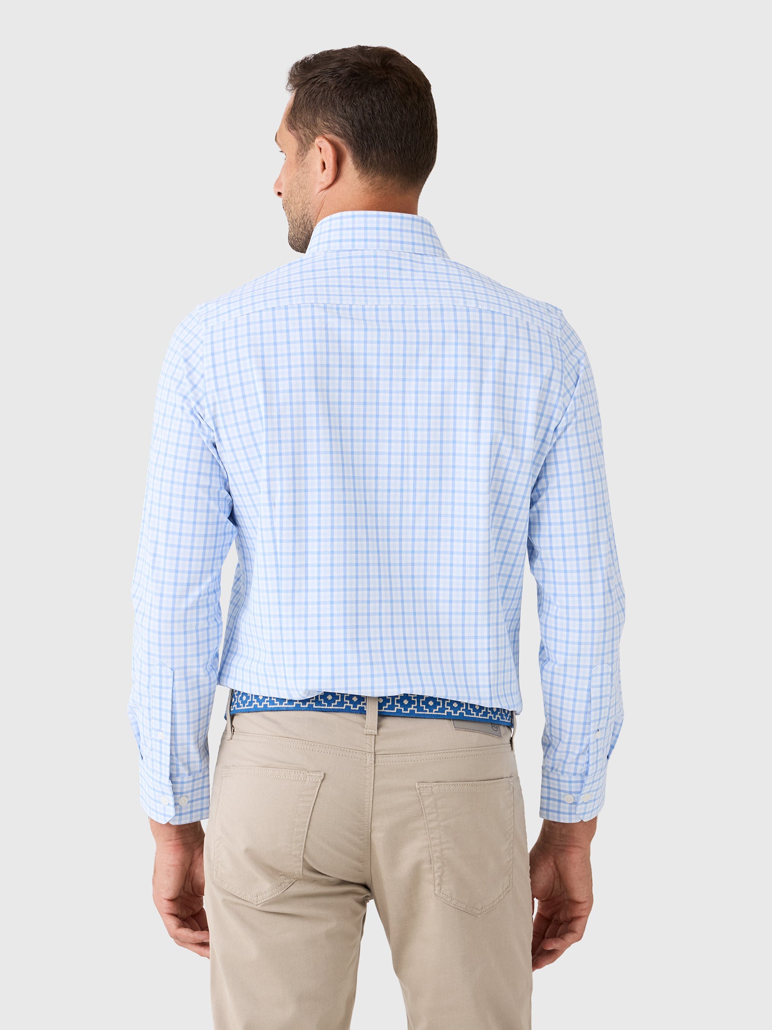 Mizzen+Main Men's Trim Leeward Dress Shirt - Saint Bernard