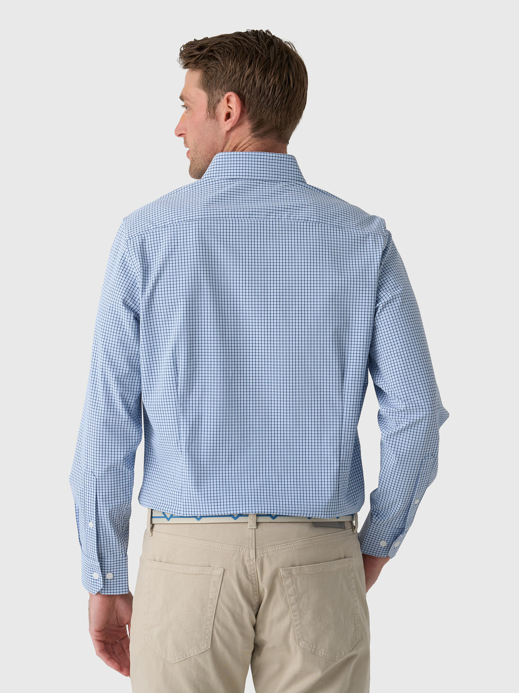 Mizzen+Main Men's Trim Leeward Dress Shirt - Saint Bernard