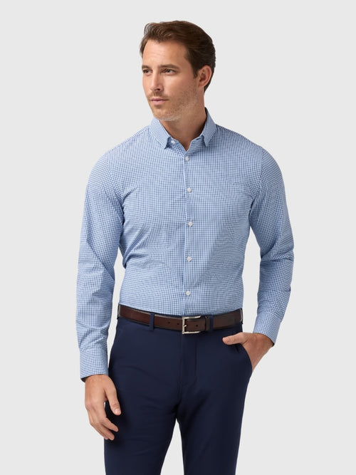 Mizzen+Main Men's Trim Leeward Dress Shirt