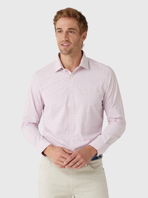 Mizzen+Main Men's Trim Leeward Dress Shirt - Saint Bernard