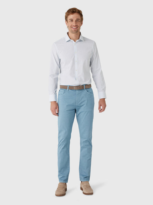 Mizzen+Main Men's Trim Leeward Dress Shirt - Saint Bernard